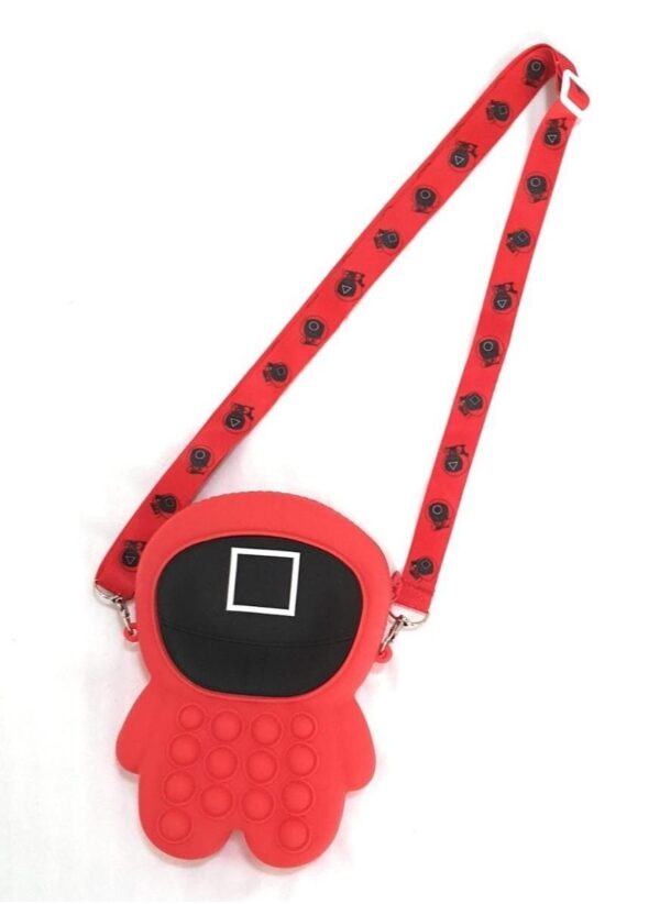 EMZJ Squid It Game Pop Push Fidget Crossbody Shoulder Bag - Image 6