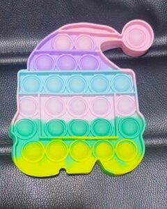 EMZJ Silicone Pop It Toy Candy Colour