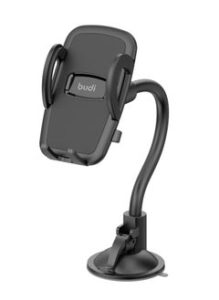 budi 360 Degree  Rotation Arbitrarily Bent Universal Windshield Car Mount Bracket Holder