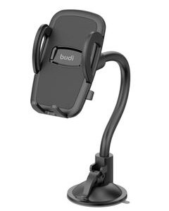 budi 360 Degree  Rotation Arbitrarily Bent Universal Windshield Car Mount Bracket Holder