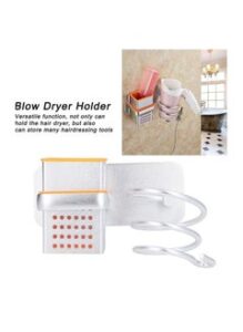 DARIYAH Hair Tool Holder Blow Dryer Holder Wall Mount Universal Size Versatile Function Wall Mounted for Hair Salon for Shower Room