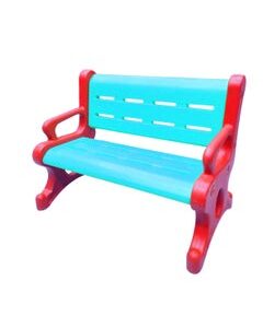 EMZJ Durable Plastic Kids Children's  Home Room Playschool Garden Lounge Park Bench