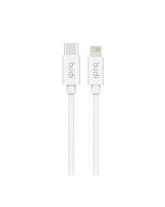 budi USB Type-C to Lightning Cable, PD Sync and Charging 1M Cable, 195W