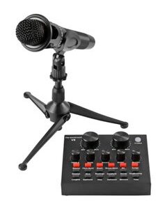 Kutis V8 Live Sound Card With Accessories Set
