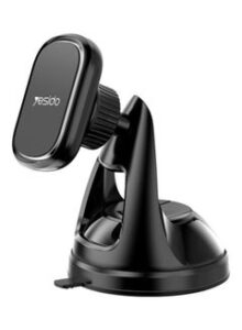 Yesido Free Rotation Magnetic Car Holder 360 Degree For Mobiles Black