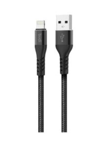 budi Charger Cable For iPhone black