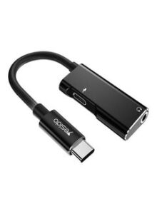 Yesido Mobile Audio Adapter Black/Silver