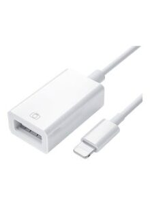 Yesido Lightning OTG Super Fast Data Transmission White