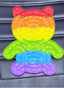EMZJ Fidget Toy Pop Its Bear