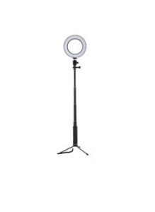 EMZJ Mini LED Photography Ring Light With Tripod Stand 6inch