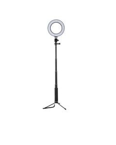 EMZJ Mini LED Photography Ring Light With Tripod Stand 6inch