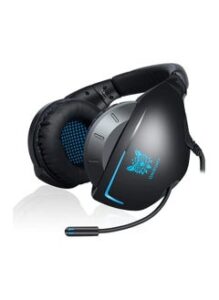 onikuma Neck Hanging Gaming Headset Noise Cancelling Neckband Design Headphone with Mic for PS4 Xbox One PC (Black)