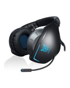 onikuma Neck Hanging Gaming Headset Noise Cancelling Neckband Design Headphone with Mic for PS4 Xbox One PC (Black)