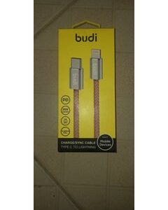 budi Budi 1m PD 20W USB Type-C to iPhone Aluminum Shell Braided Cable DC222TL